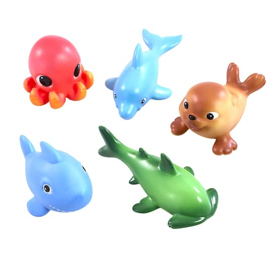 Goliath® WOW in the World Soft Baby Ocean Animals Bucket Set